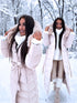 Long coat "CLIMATE ZONE" FC7529 - light beige PRE-ORDER